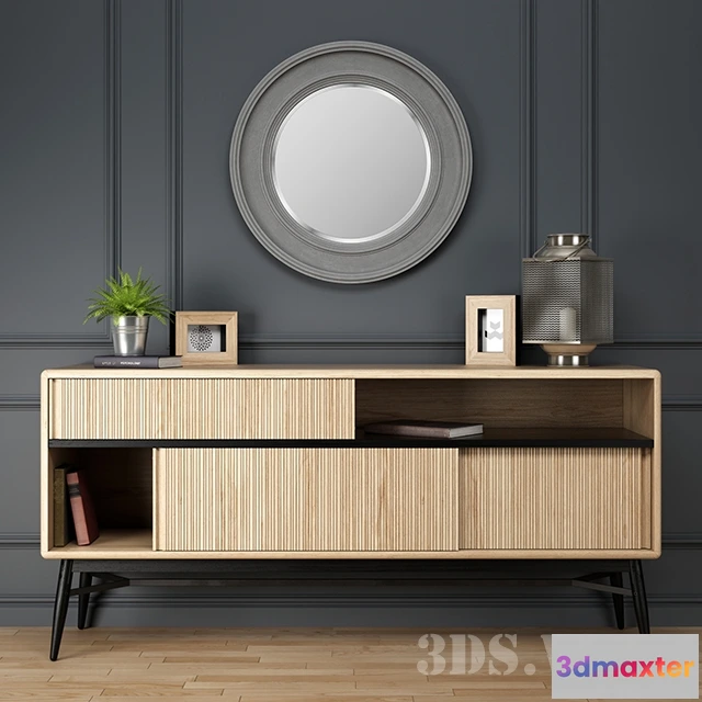 1631680 - furniture - Sideboard 1 Hendrix dresser by Julia Grup 3D Max