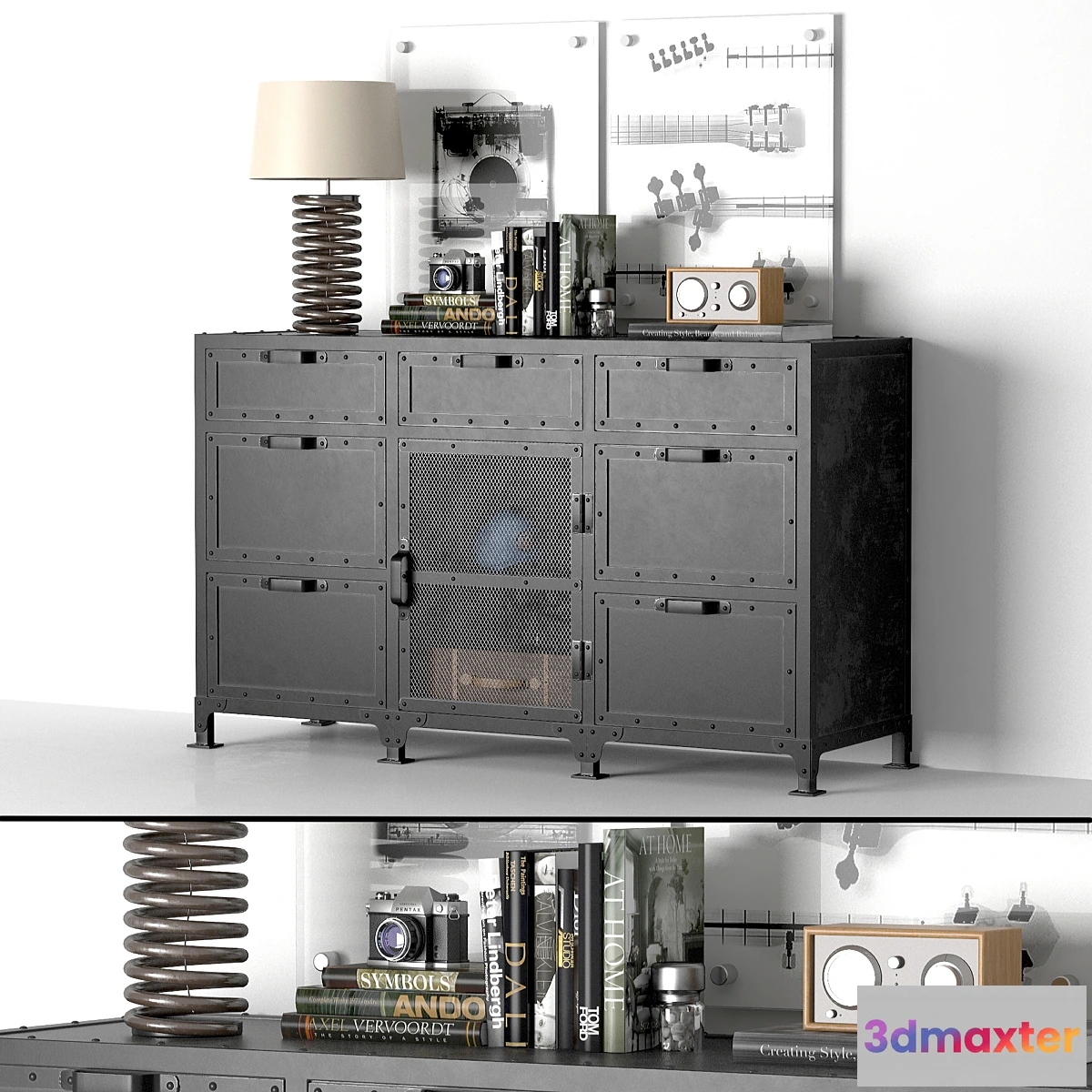 558511 - HOPPER WIDE DRESSER