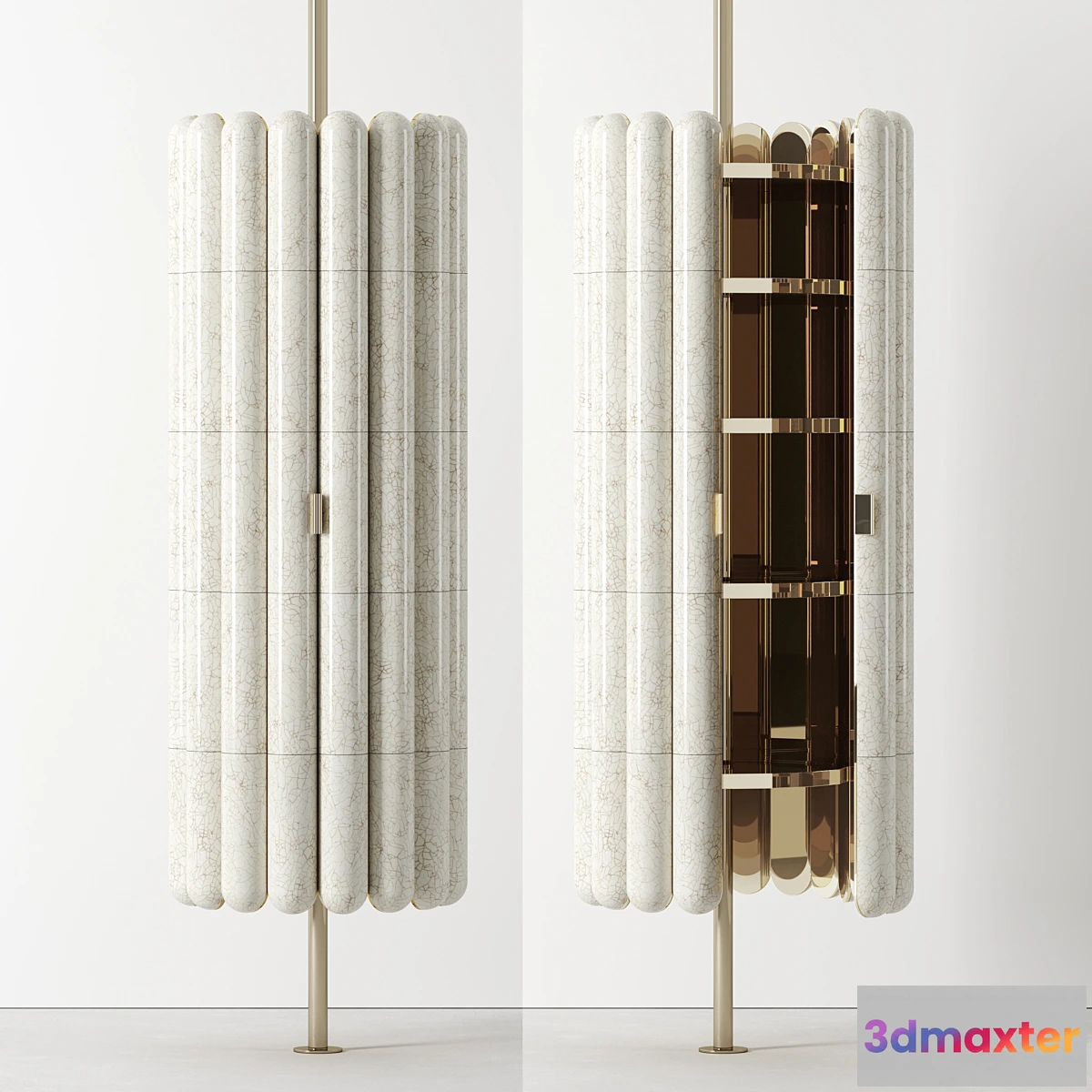 558569 - Raku-Yaki Cabinet Bar by Emmanuelle Simon