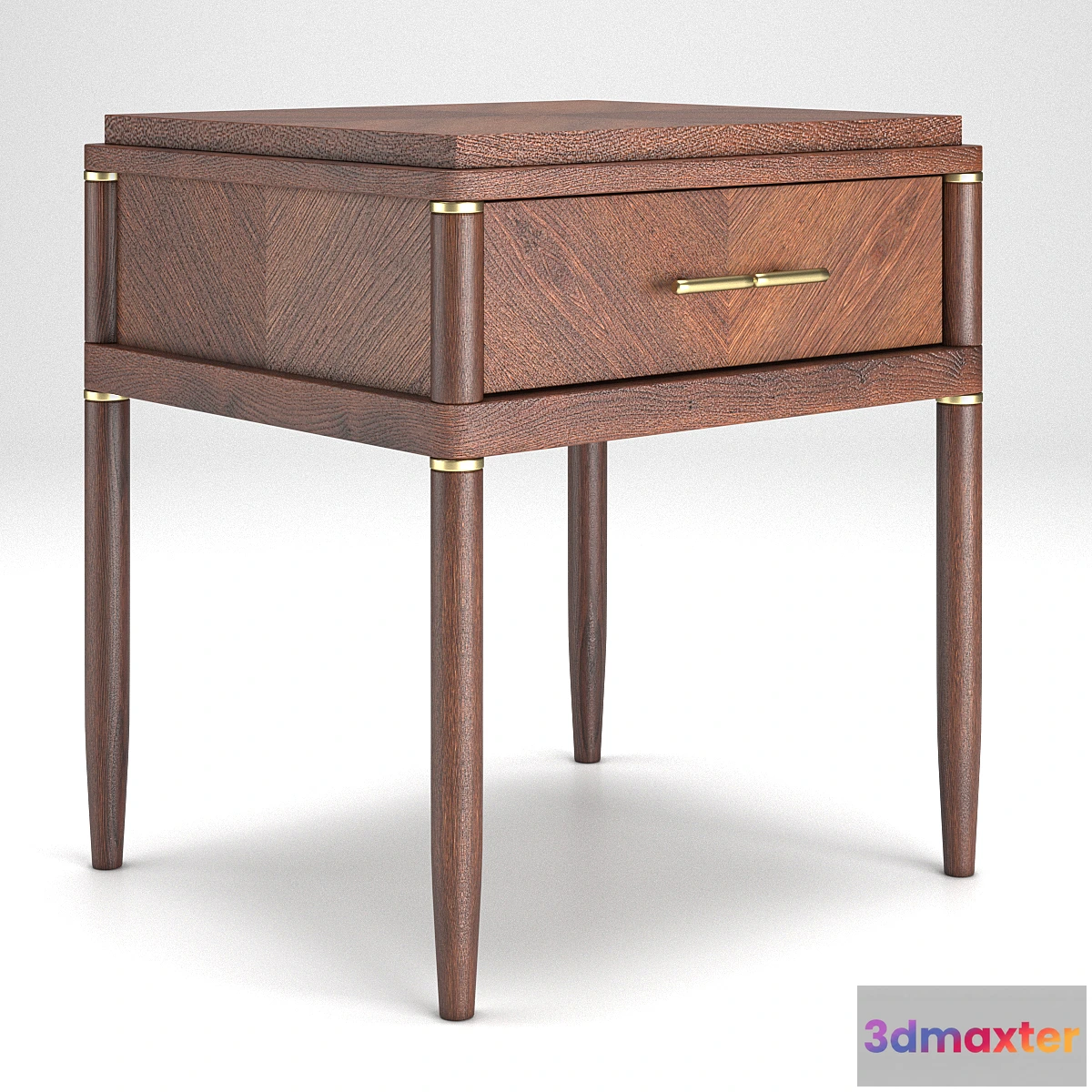 558733 - Pattern Bedside table with 1 drawer