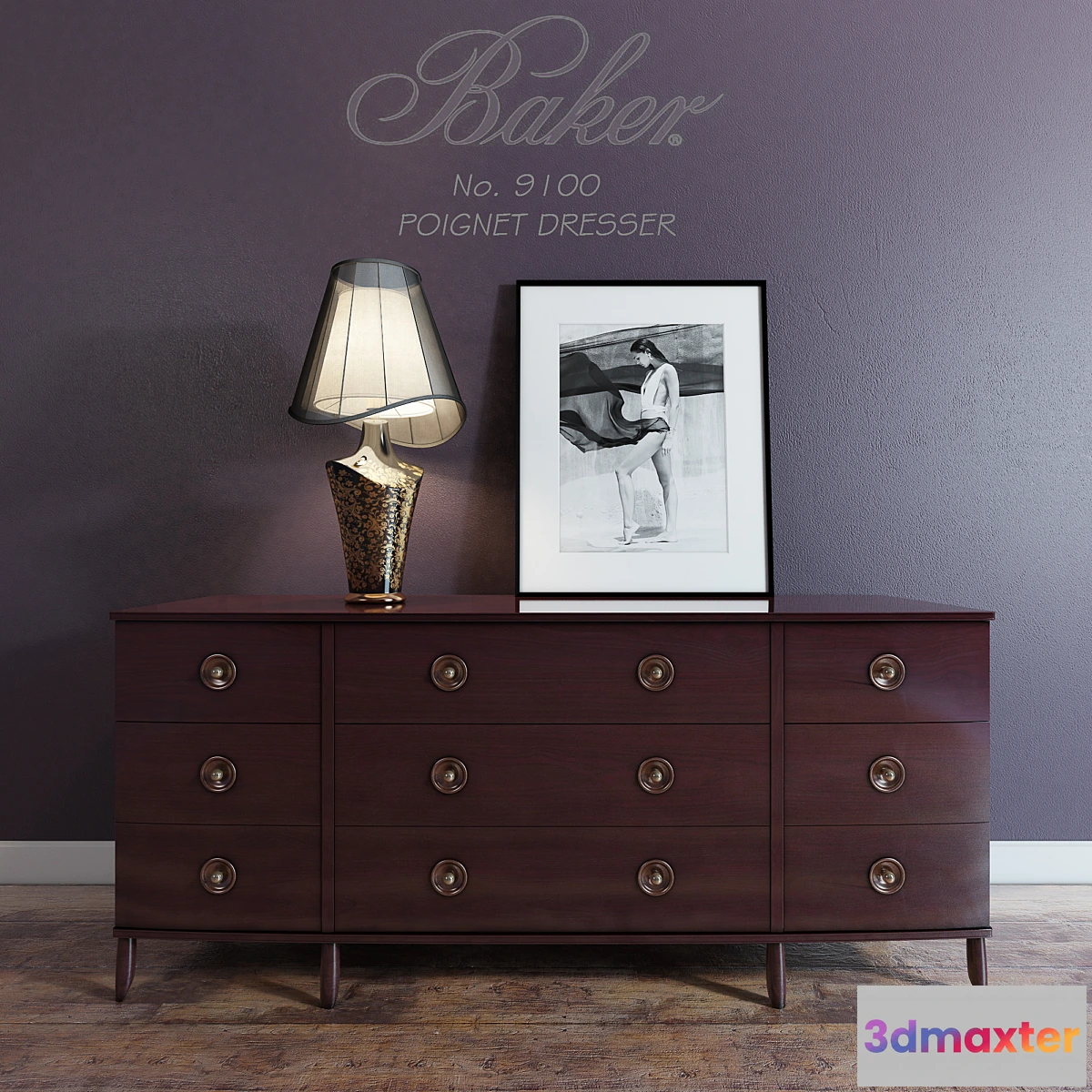 586632 - BAKER POIGNET DRESSER No. 9100