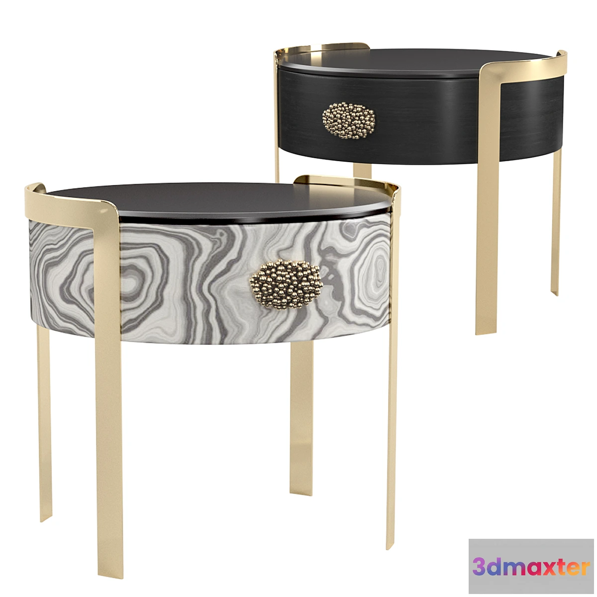 608945 - Nightstand DORIS Opera
