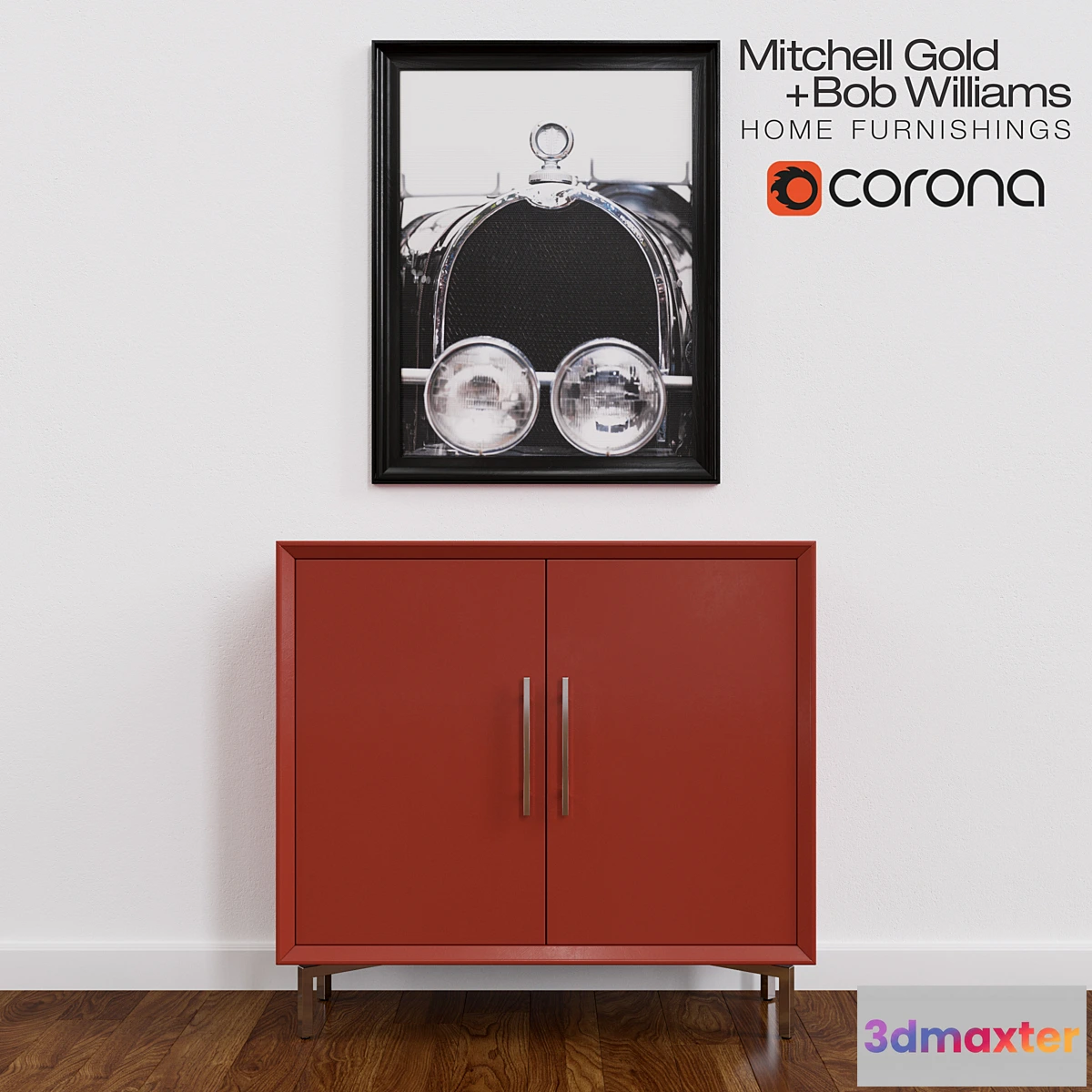 634943 - Ming Red Storage Chest