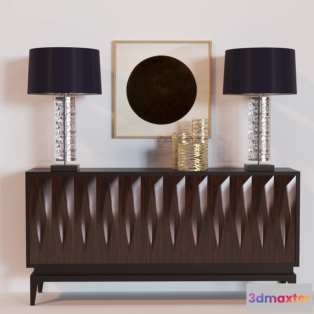 634965 - Console locker FINN FACATED SIDEBOARD