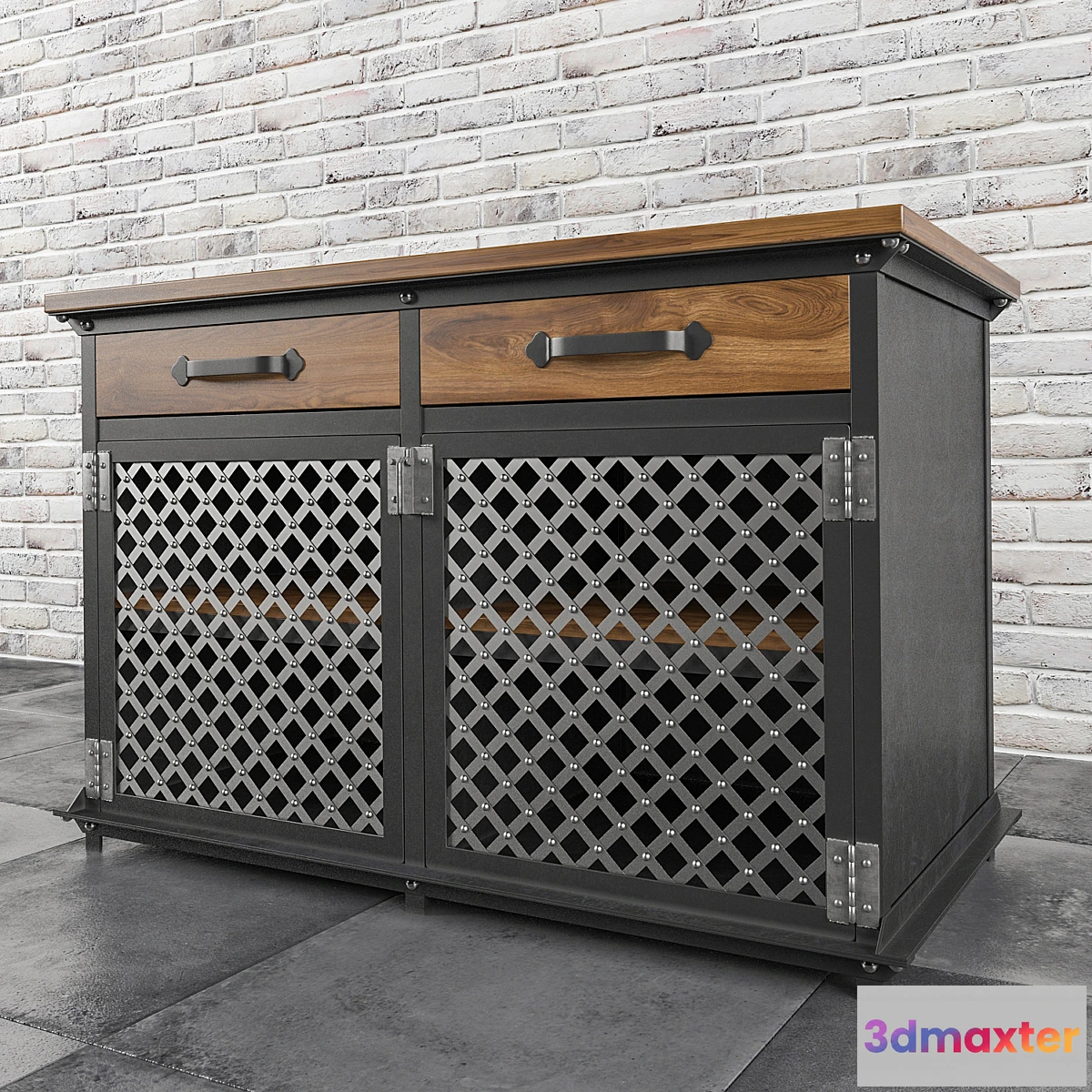 648623 - Lattice Work Ellis Console