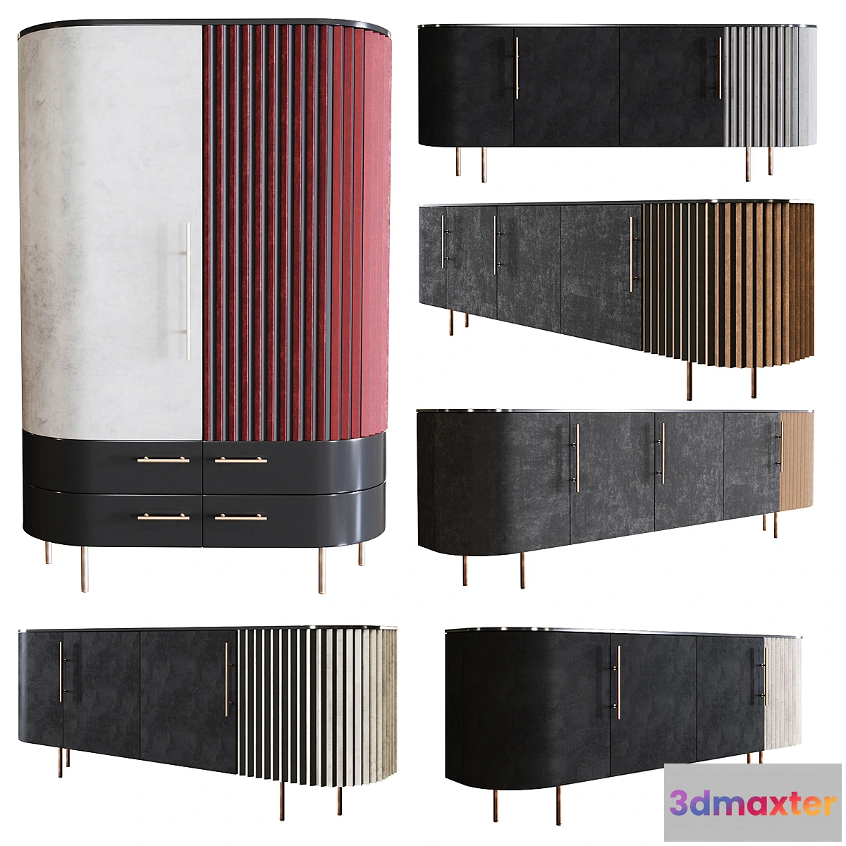 655835 - Baxter set PLISSÉ