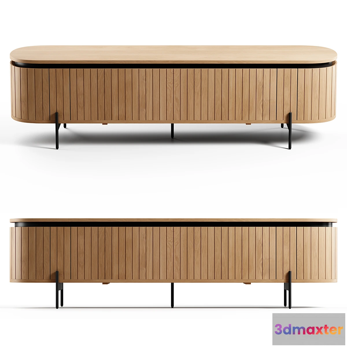 679267 - Kave Home - Licia TV stand 200×55 cm - No.2