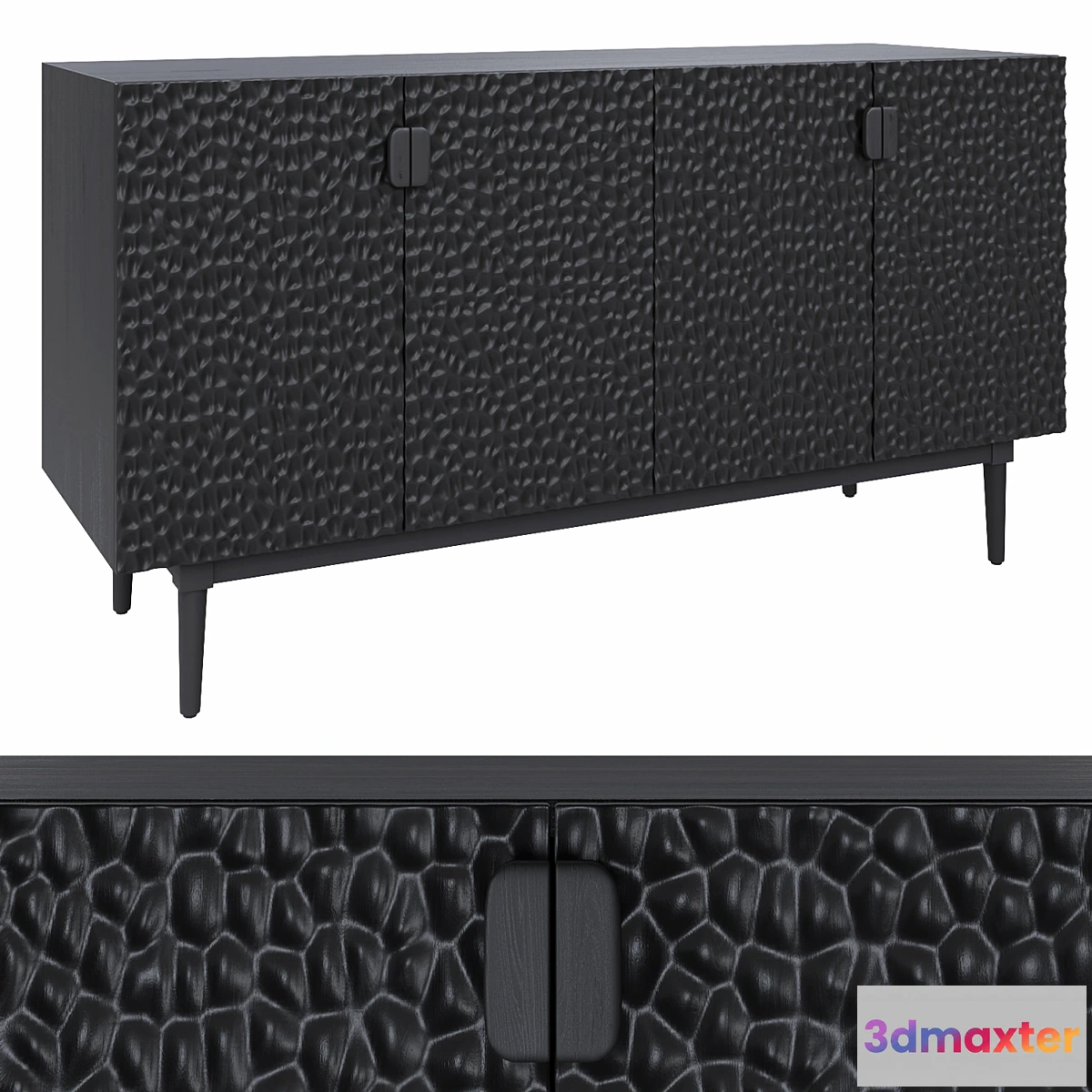 697424 - Tribalt La Redoute solid mango sideboard