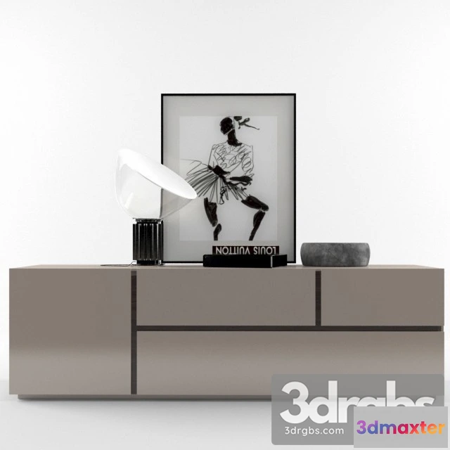 958816 - Moderm Gloss Sideboad