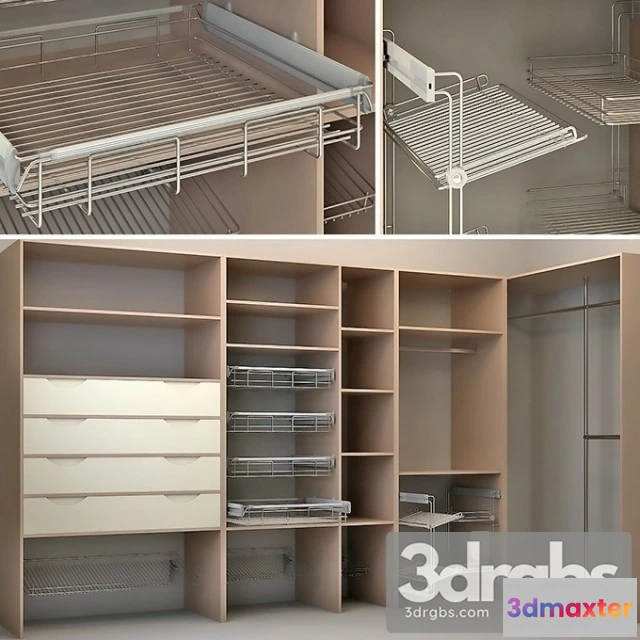 958840 - Modul Woden Wardrobe