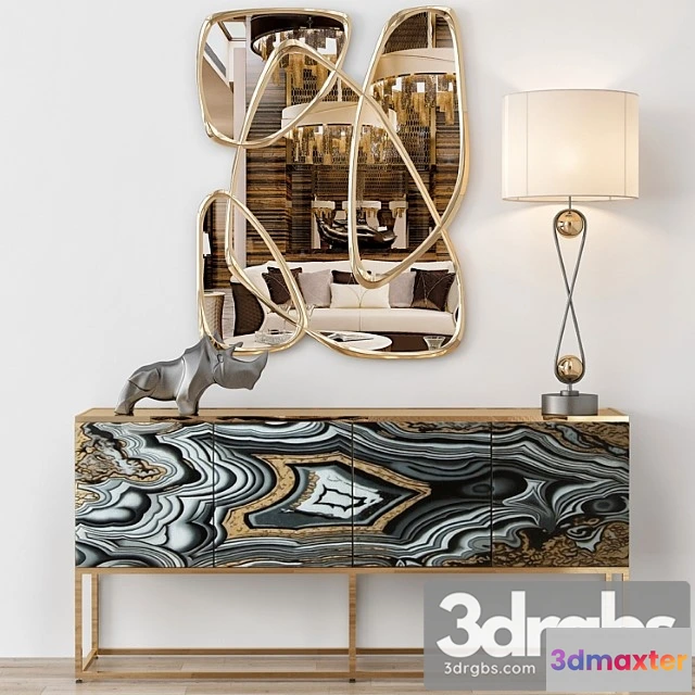 958882 - Nicola painted-agate console 2
