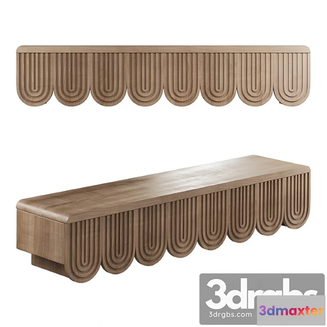 958914 - Oak Suspended Stand Frezo From Melyo