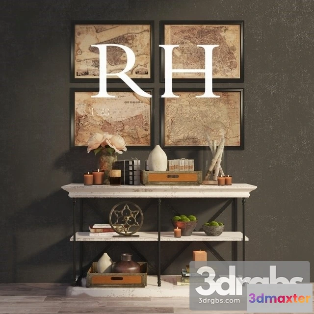 959122 - RH Decor Console