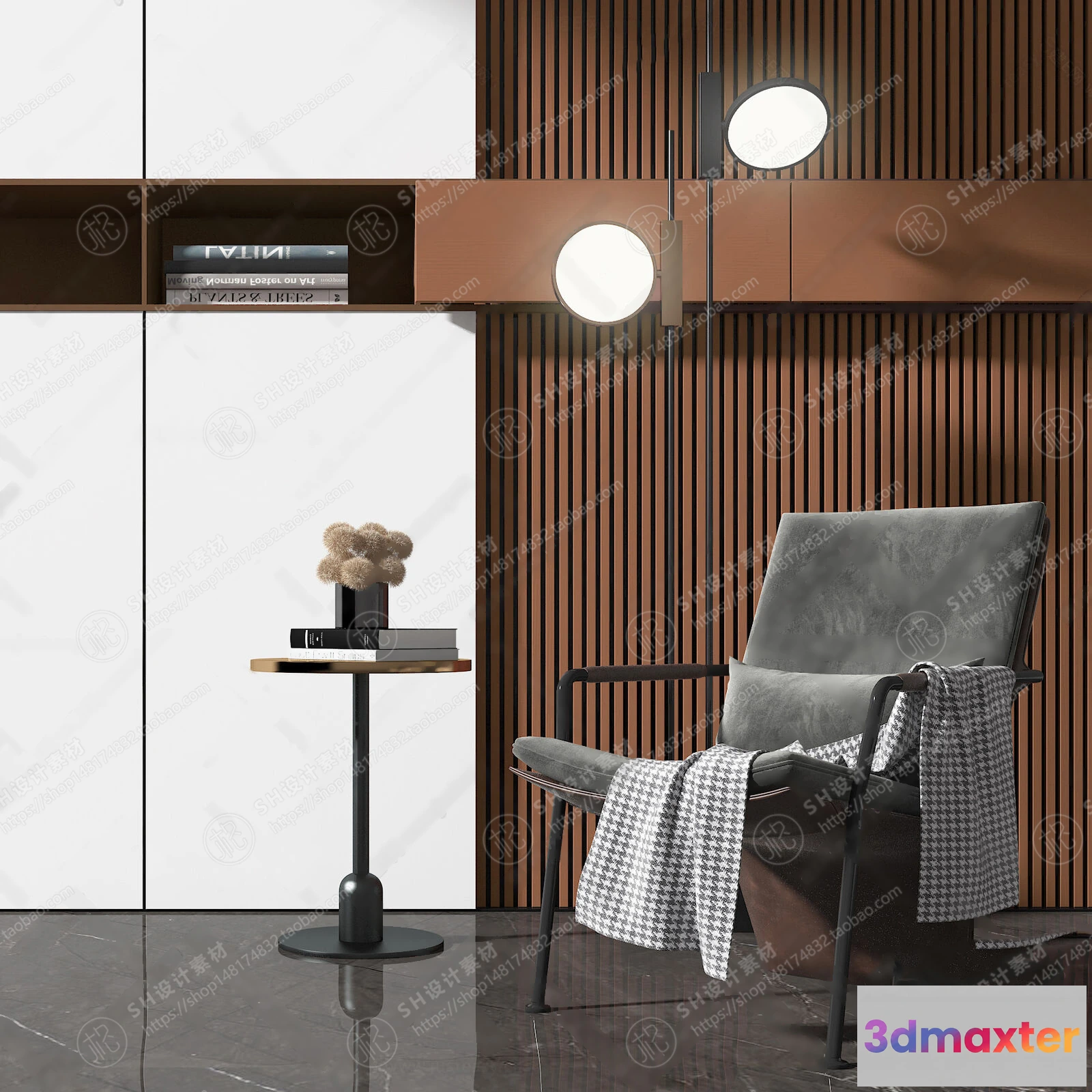 1126748 - Single Sofa - 3D Models - 0509