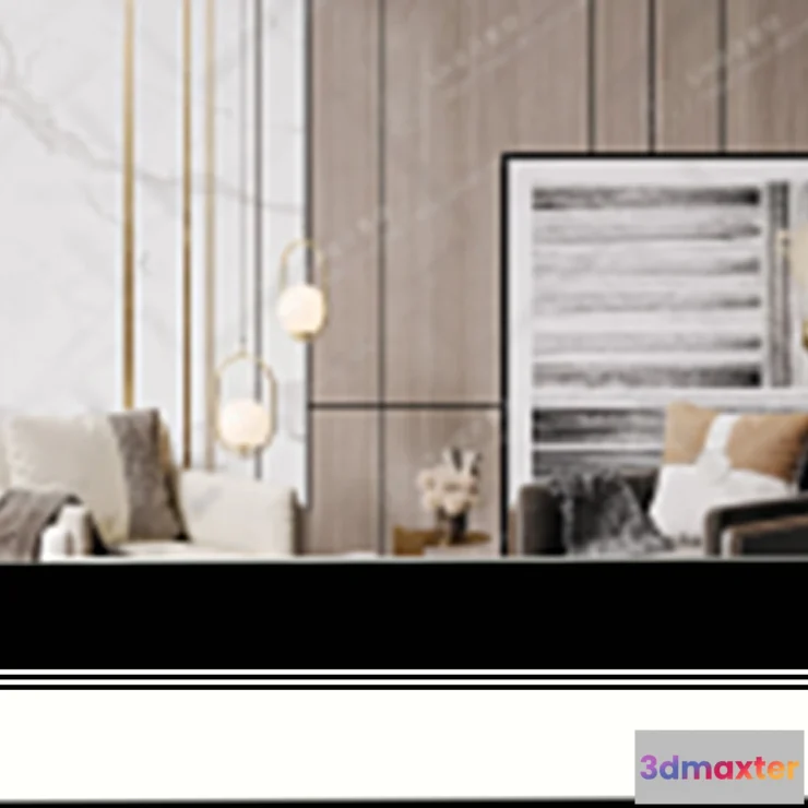 1126760 - Single Sofa - 3D Models - 0515