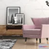 1126774 - Single Sofa - 3D Models - 0522