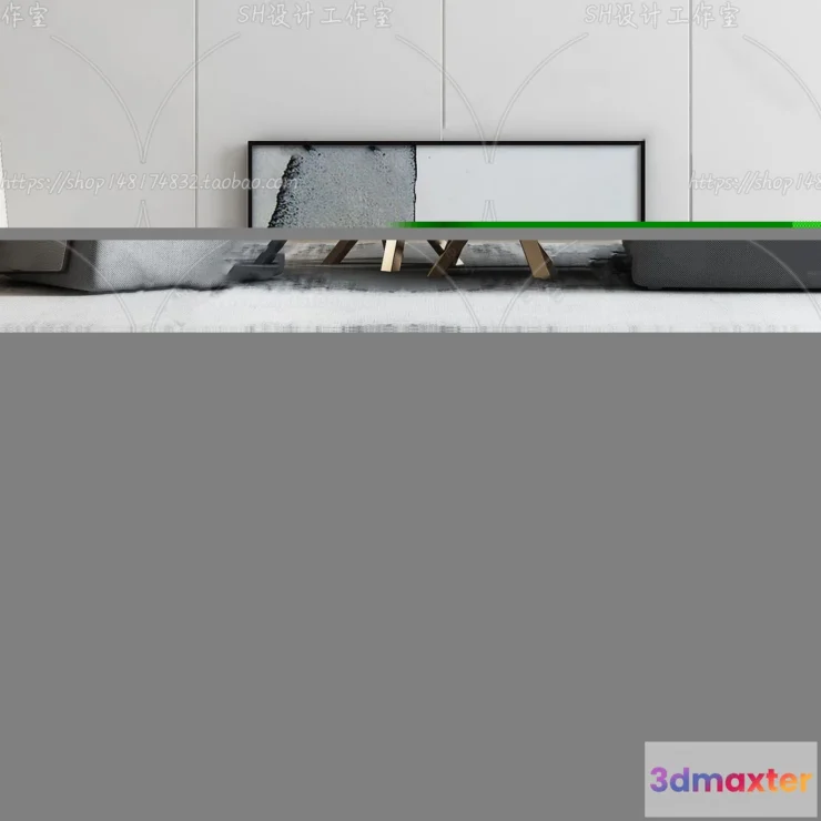 1126802 - Single Sofa - 3D Models - 0536