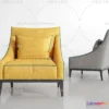 1126906 - Single Sofa - 3D Models - 0588