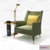 1126910 - Single Sofa - 3D Models - 0590