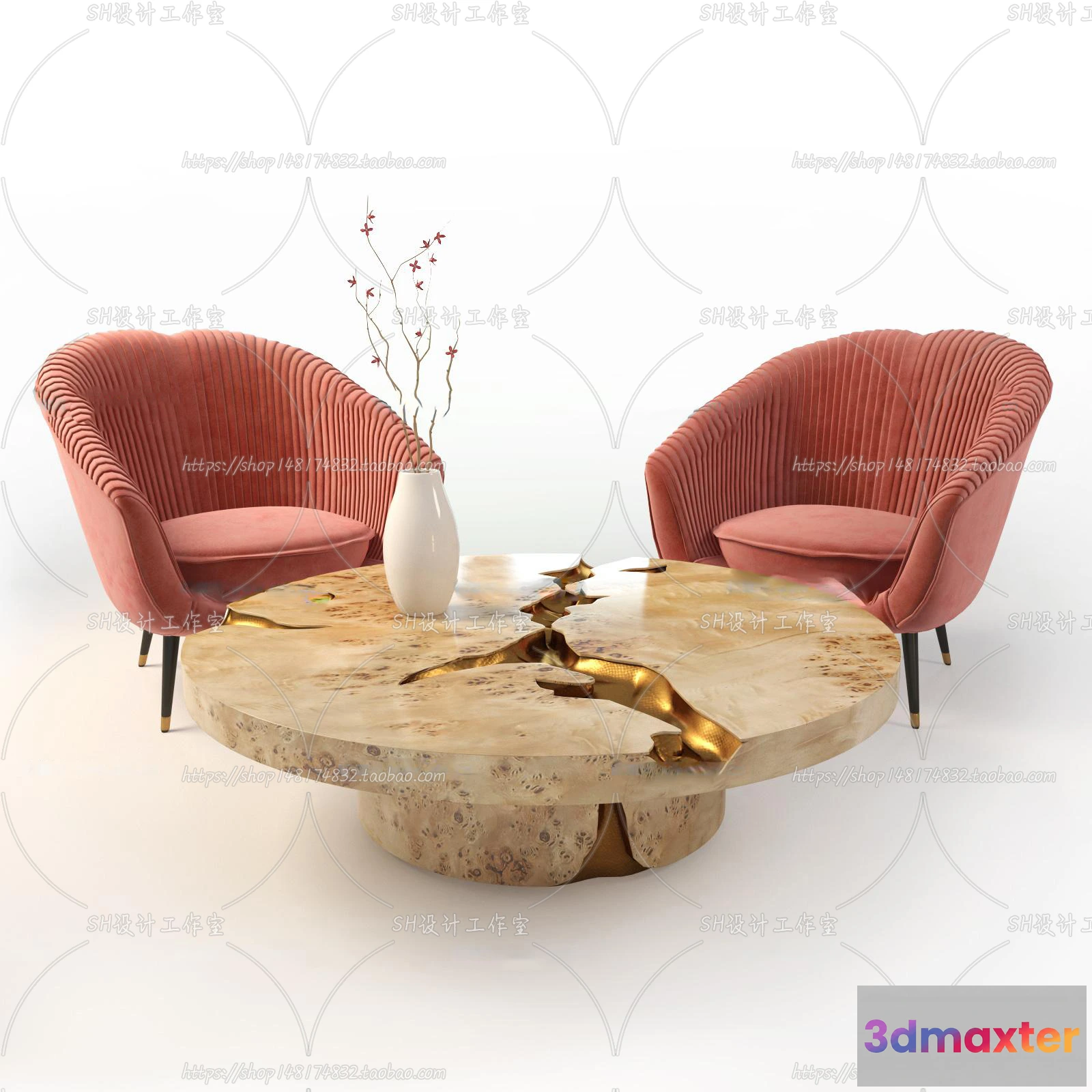 1126912 - Single Sofa - 3D Models - 0591