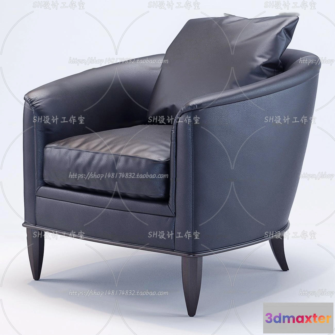 1126928 - Single Sofa - 3D Models - 0599