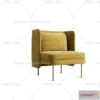 1126964 - Single Sofa - 3D Models - 0617