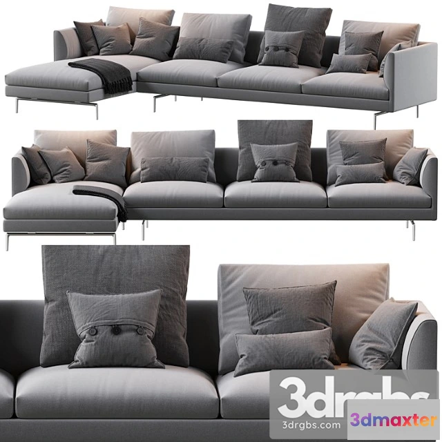 1034568 - 1333 flamingo zanotta sofa - No.2