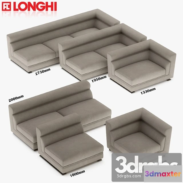1034614 - Ansel - longhi - sectional sofa_2 - No.2