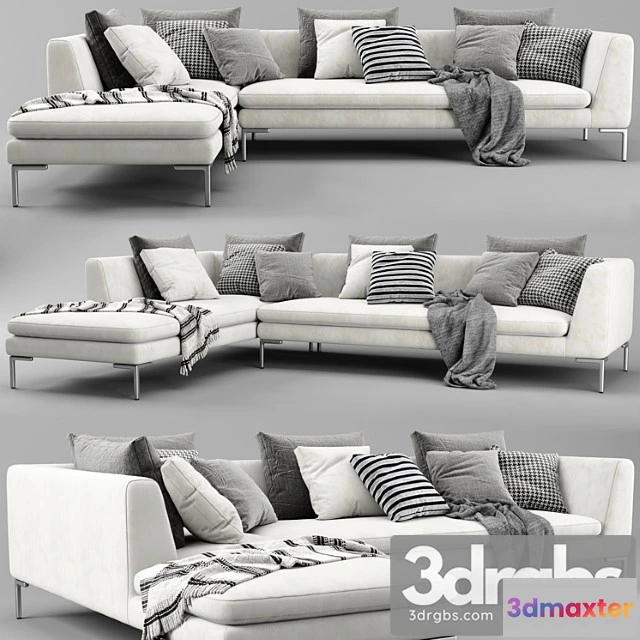 1034730 - B&b charles chaise longue sofa