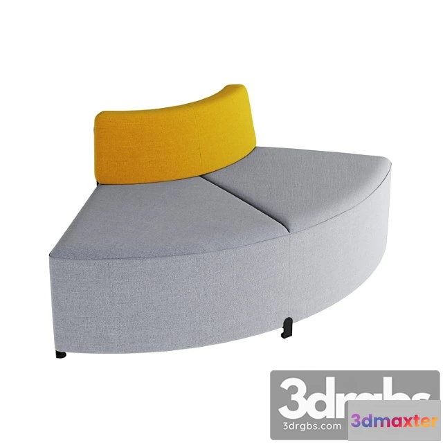 1034808 - Bend corner sofa by actiu