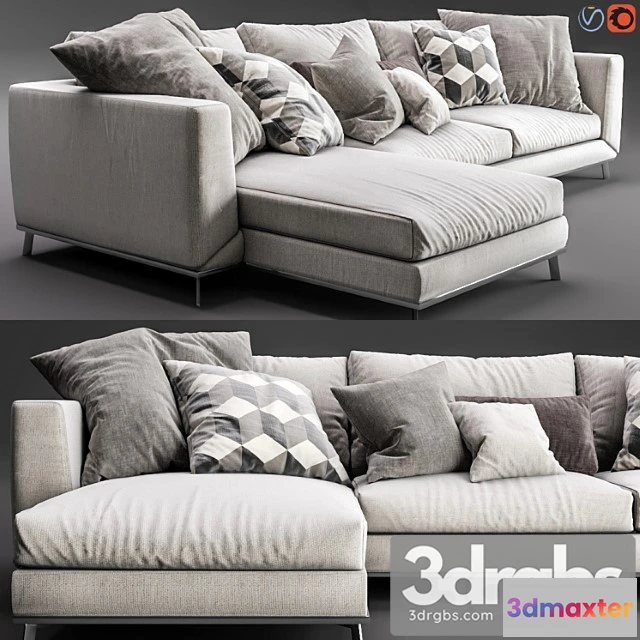 1034892 - Boconcept fargo chaise lounge