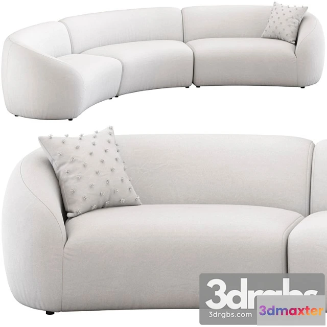 1035034 - Cb2 roma sectional sofa
