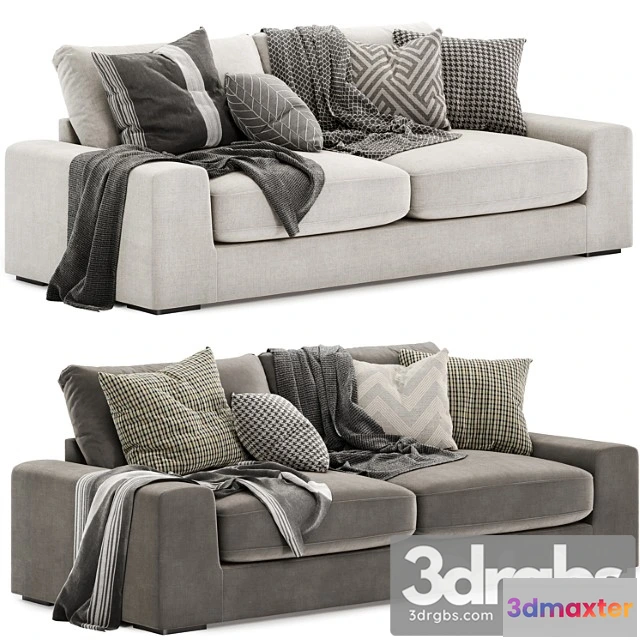 1035066 - Chill fabric 4 seater sofa
