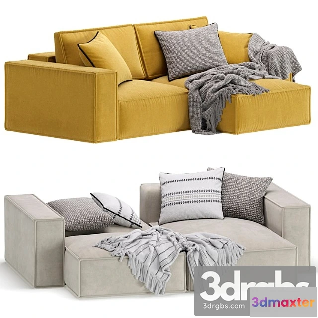 1035142 - Corner sofa loft ebi happy yellow