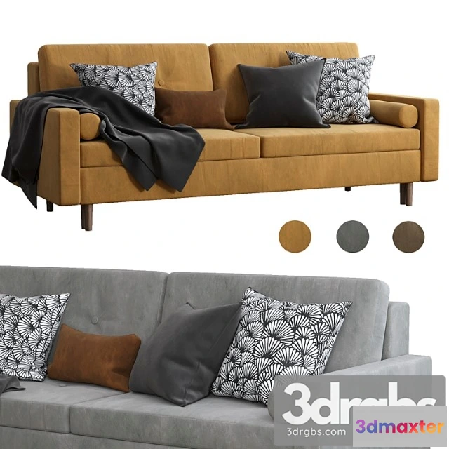 1035238 - Dins velvet sofa