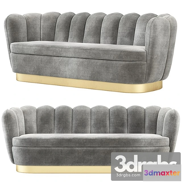 1035348 - Eichholtz mirage velvet sofa