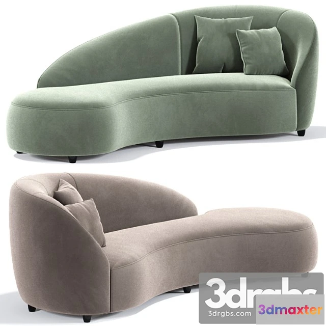 1035408 - Euforia montbel curved sofa