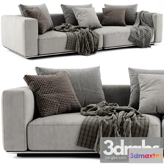1035476 - Flexform grandemare 2 seats sofa