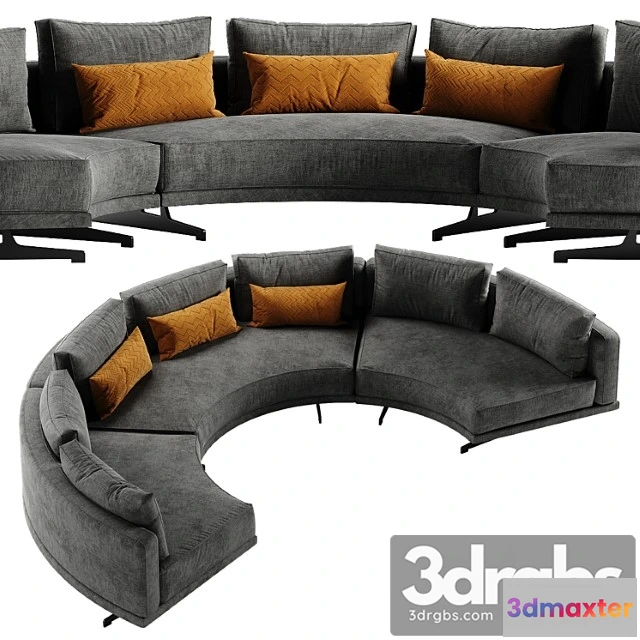 1035556 - Frigerio salotti horizon sectional sofa