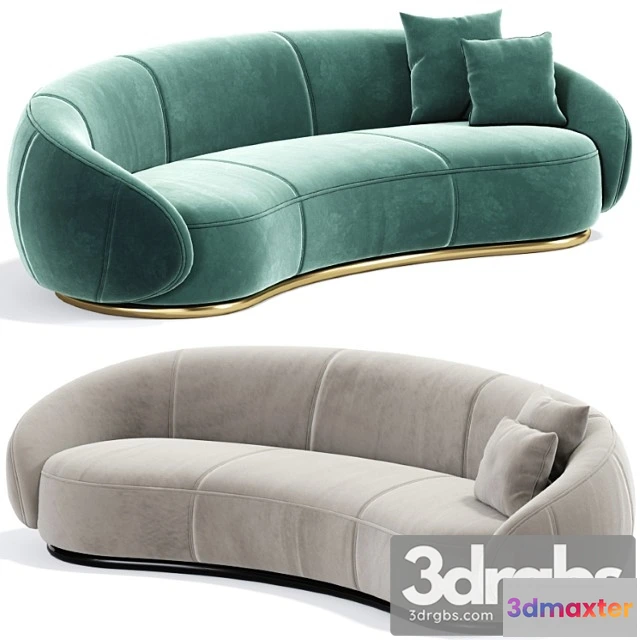1035580 - Ghidini long curved sofa - No.2