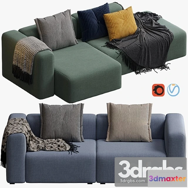 1035644 - Hay mags 2.5 seater combination 1