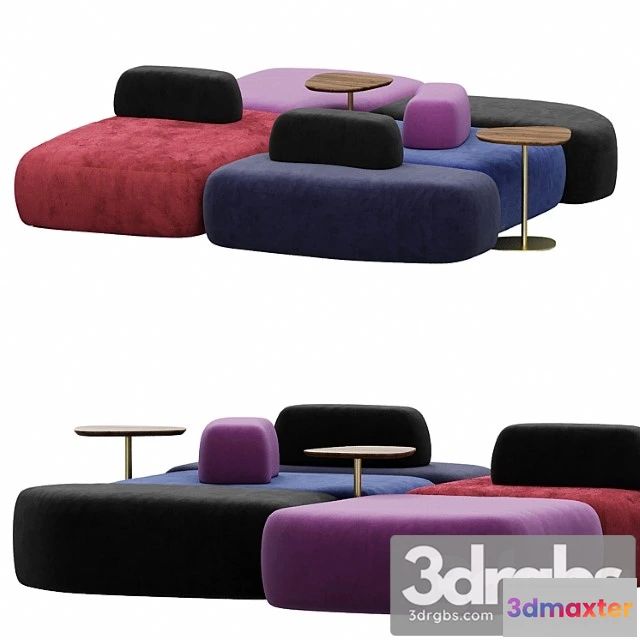1035658 - Hm63 pebble sofa set