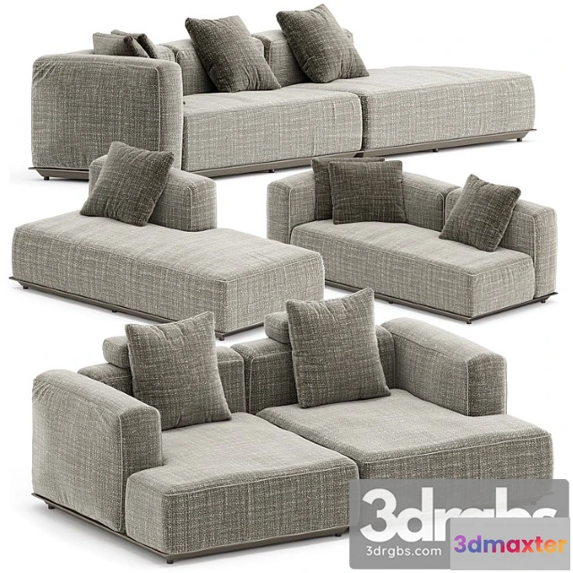 1035680 - Hybrid outdoor sofa set3 by b&b italia