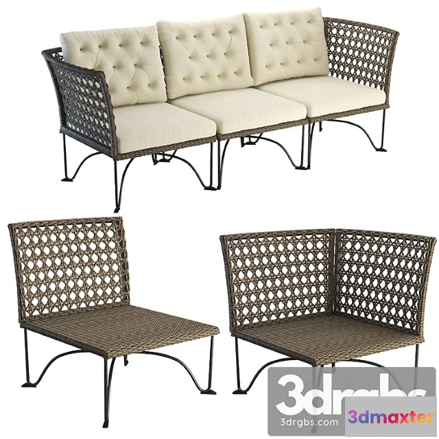 1035698 - Ikea jutholmen modular garden sofa