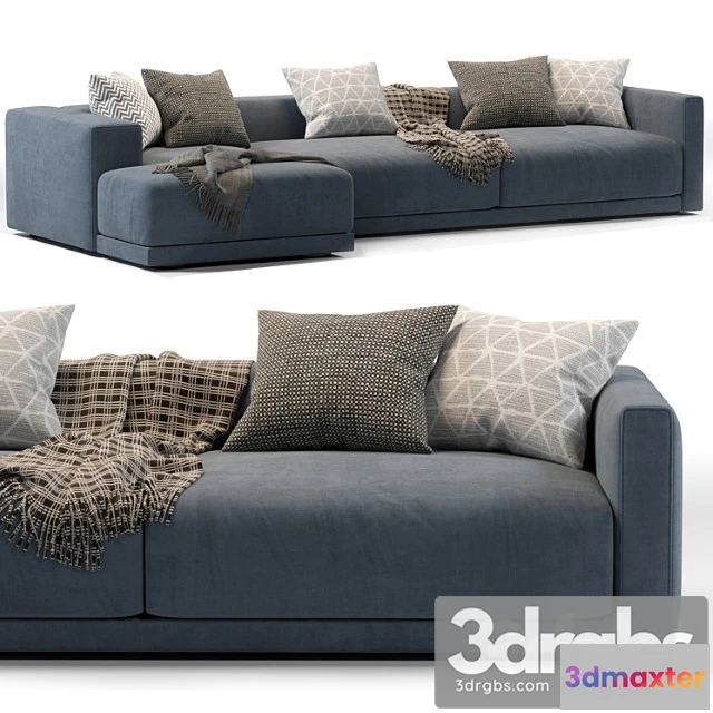 1035832 - Lario flexform chaise longue sofa