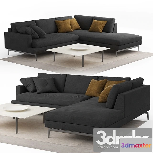1035842 - Larsen verzelloni corner sofa