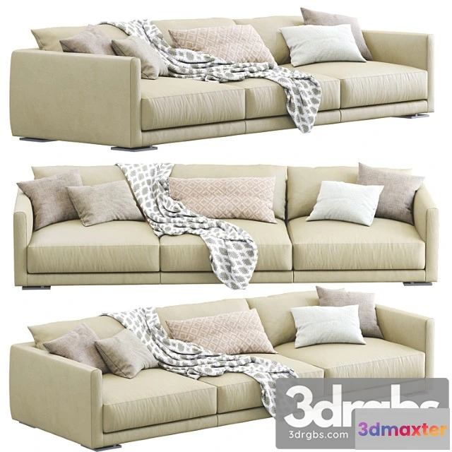 1035866 - Leather sofa bristol by poliform