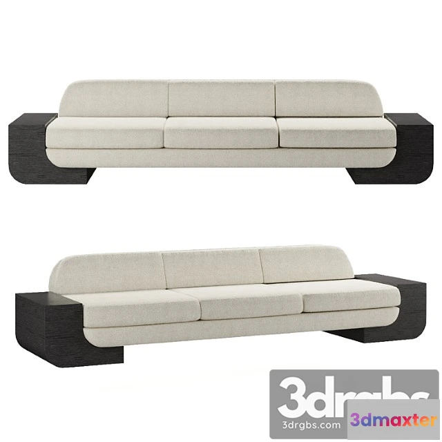 1035870 - Lee broom white street sofa