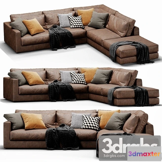 1035910 - Linteloo mauro leather sectional