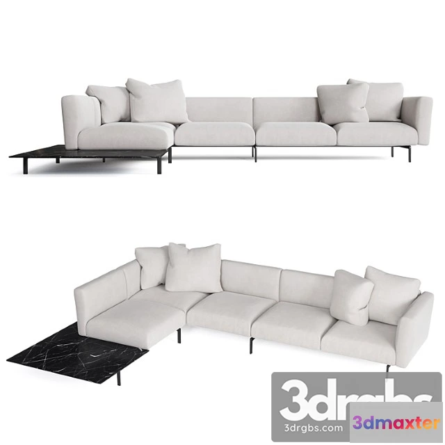 1035916 - Lissoni avio sofa system by knoll international